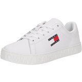 Tommy Jeans Nizke superge 'Essential' mornarska / rdeča / bela | Shoptok.si