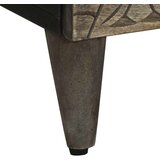  Komoda svijetlo siva 60x33 5x75 cm Puno drvo Mango | shoptok.hr