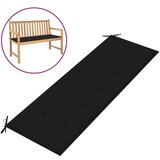 vidaXL jastuk za vrtnu klupu crni 150 x 50 x 3 cm Cijene