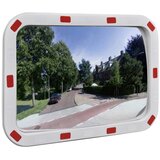  Konveksno pravokutno prometno ogledalo 40 x 60 cm s reflektorima | shoptok.hr