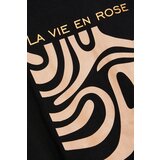 Marisse T-Shirt With A Geometric Print, Black | ePonuda.com