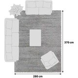 XXXL Preproga Fluffy, 280x370cm, Bež | Shoptok.si