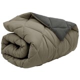  Zimska posteljnina Svetlo siva in antracit 200 x 135 cm, (5000147183) | Shoptok.si