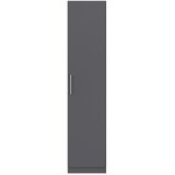 home24 OMARA S KLASIČNIMI VRATI, siva | Shoptok.si