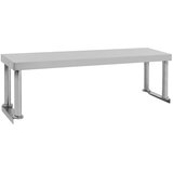  Kuhinjski radni stol s policom 120x60x120 cm nehrđajući čelik | shoptok.hr