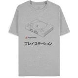 Playstation - O.G Console Grey Men\'s Short Sleeved T-Shirt (L)