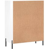  Komoda sjajna bijela 69,5x34x90 cm od konstruiranog drva | shoptok.hr