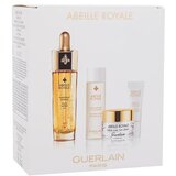 Guerlain Abeille Royale Programme Anti-Age darilni set olje za obraz Abeille Royale Youth Watery Oil 15 ml + dnevna krema za obraz Abeille Royale Day Cream 7 ml + tonik za obraz Abeille Royale Fortifying Lotion With Royal Jelly 15 ml + krema za področje okoli oči Abeille Royale Eye Cream Multi-Wrinkle Minimiz za ženske | Shoptok.si