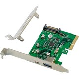  Conceptronic EMRICK USB 3.2 Gen 2 PCIe Card, 1-Port USB-C & 1-Port USB-A Cijene