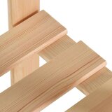 vidaXL Stalak za pohranu s 5 razina 80x28,5x170 cm od masivne borovine | shoptok.hr