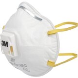 3m Zaščitna maska 8812 FFP1 NR D z ventilom za izdih, DE 10 kosov, bele barve | Shoptok.si