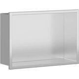  Ničica za tuš Srebrna 30 x 20 x 9,5 cm Nehrđajući čelik | shoptok.hr