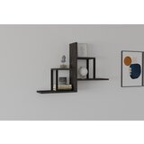Hanah home Diana - Anthracite Anthracite Wall Shelf Cene