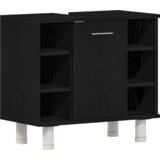  Kupaonski ormar Crni hrast 60 x 32 x 54 cm Konstruirano drvo | shoptok.hr