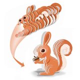  3D slagalica od kartona model VJEVERICA uradi sam DIY 35 eleZA5720 | shoptok.hr