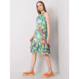 RUE PARIS Dress-CHA-SK-0852.89P-white-green | Shoptok.si