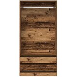  Ormar boja staro drvo 100 x 50 x 200 cm od konstruiranog drva | shoptok.hr