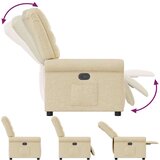  Naslanjač iz krem blaga | Shoptok.si