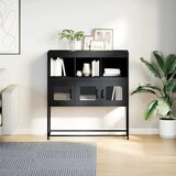 vidaXL Komoda antracitna 100,5x39x107 cm hladno valjano jeklo | Shoptok.si