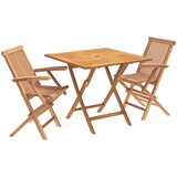  Set za vrt s 3 komada na preklapanje 3 kom. Prirodna | shoptok.hr