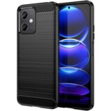  Silikonski ovitek za Xiaomi Redmi Note 12 5G / Poco X5 - mat carbon črn | Shoptok.si