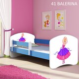  Otroška postelja ACMA z motivom, stranska modra 160x80 cm 41 Balerina | Shoptok.si