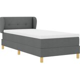  s opruga kutije Tamno siva 80 x 200 cm tkanina | shoptok.hr