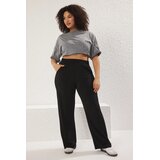Trendyol Ženske pantalone Tbbss25Ar00005, Crne | Eponuda.com