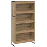 vidaXL Ormarić za knjige 2 pcs Umjetnička hrastovina 80 x 30 x 155 cm | shoptok.hr