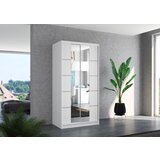  GARDEROBNA OMARA KSAWER 100 CM (VE BARV)-Bela Cene