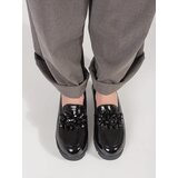 GOODIN Black wedge loafers with decoration | shoptok.hr