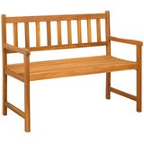  Vrtna klupa 2-Broj sjedala 110 x 55 x 90 cm Čvrsto drvo akacije | shoptok.hr