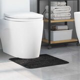  Prostirka protiv klizanja s izrezom za WC Tamno siva 50 x 50 cm | shoptok.hr