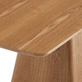 Furnhouse Jedilna miza z mizno ploščo v hrastovem dekorju v naravni barvi 90x180 cm Star – | Shoptok.si