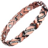 IZMAEL Ženska zapestnica AD-38804 - Roza / 21,5cm | Shoptok.si