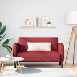 vidaXL Dvosjed Sofa vino crvena 110 cm umjetna koža | shoptok.hr