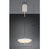  LED viseća svjetiljka s mogućnosti zatamnjivanja boje slonovače Keaton – | shoptok.hr