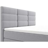 CARRYHOME POSTELJA Z VZMETNICO 160 cm x 200 cm , tekstil svetlo siva | Shoptok.si