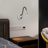  Brilagi - LED fleksibilna zidna lampa MAYA LED/3W/230V 4000K srebrna | Eponuda.com