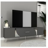 Hanah home tv polica Dekop2 anthracite silver