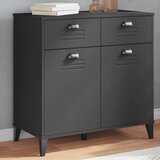  Komoda VIKEN antracit siva 80 x 40 x 80 cm konstruirano drvo - Antracit 1 Cijene