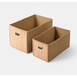 Sinsay Set od 2 kutije za pohranu s panelnim prednjim dijelom | shoptok.hr