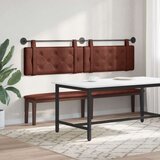  Držeće uzglavlje Zidne Sjajno smeđa 210 x 55 x 5 cm Antikni PU - Sjajna smeđa 200 cm bez LED | shoptok.hr