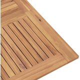  Vrtni set 5 kom. Smeđa Čvrsto teak drvo | shoptok.hr