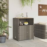 Cabinet s policom Siva 70 x 50 x 87 cm Poliester i Roly Rattan | shoptok.hr