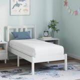 vidaXL Vzmetnice Bela 60 x 120 cm 100% poliester Cene