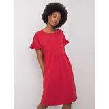 RUE PARIS Dress-RV-SK-5576.04-dark red | shoptok.hr