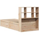 vidaXL Okvir kreveta bez madraca 90 x 190 cm od masivne borovine | shoptok.hr