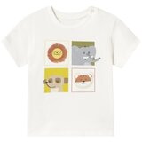 Mayoral Srajce z dolgimi rokavi 1056 Camiseta Crudo Bela | Shoptok.si