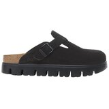Birkenstock Cokli Mules Boston Chunky en velours noir Črna | Shoptok.si